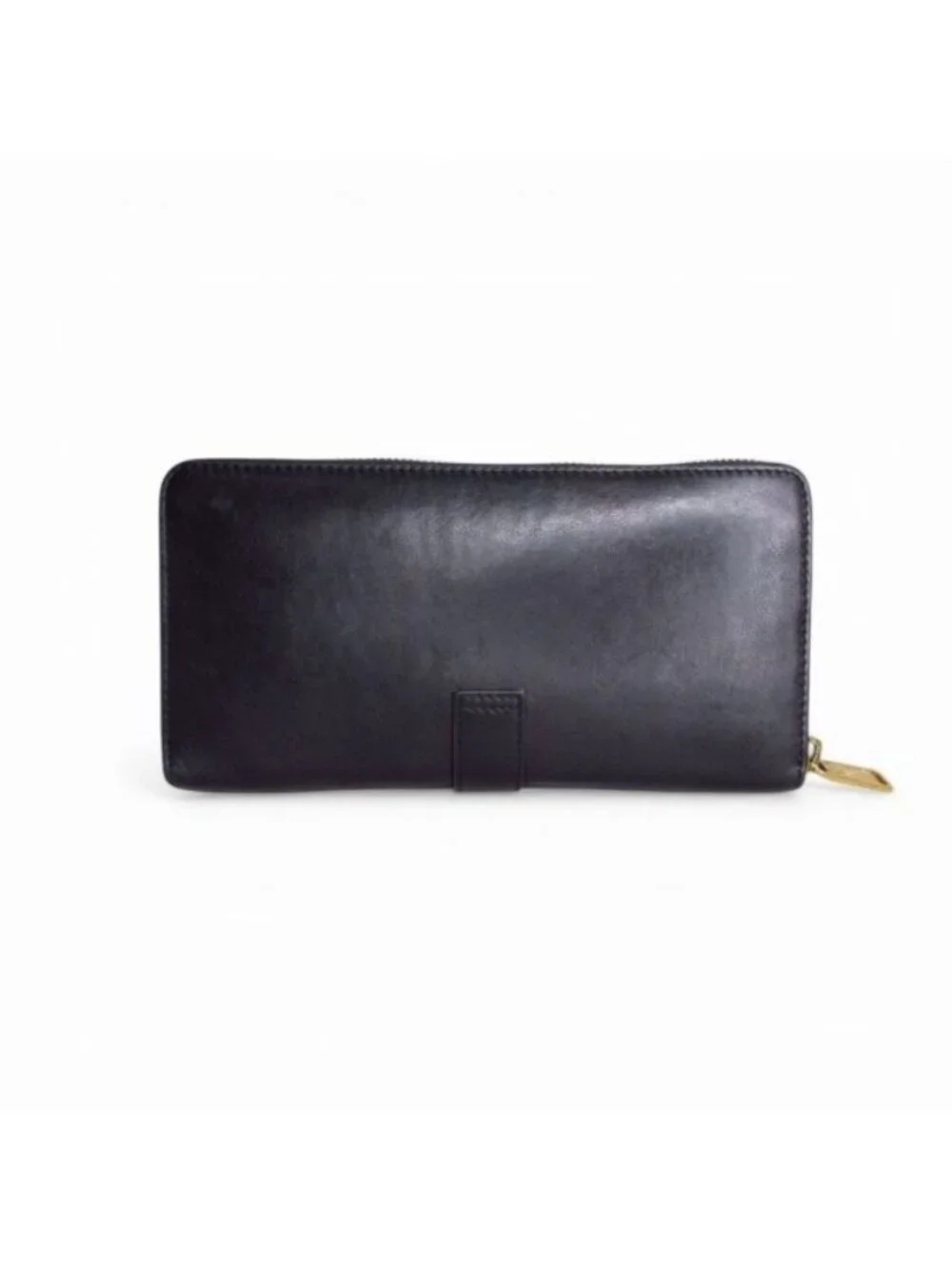 Saint Laurent Paris Cassandra Wallet Round Zip Logo Black - Picture 2 of 9